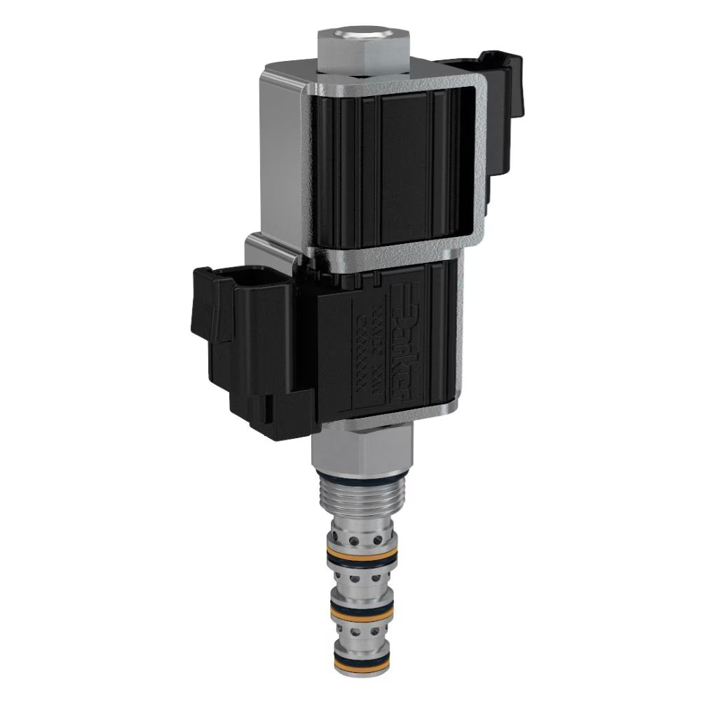 4 Way 3 Position Spool Type Solenoid Valve 4.5 GAL/MIN 17 L/MIN Closed Center Electrical