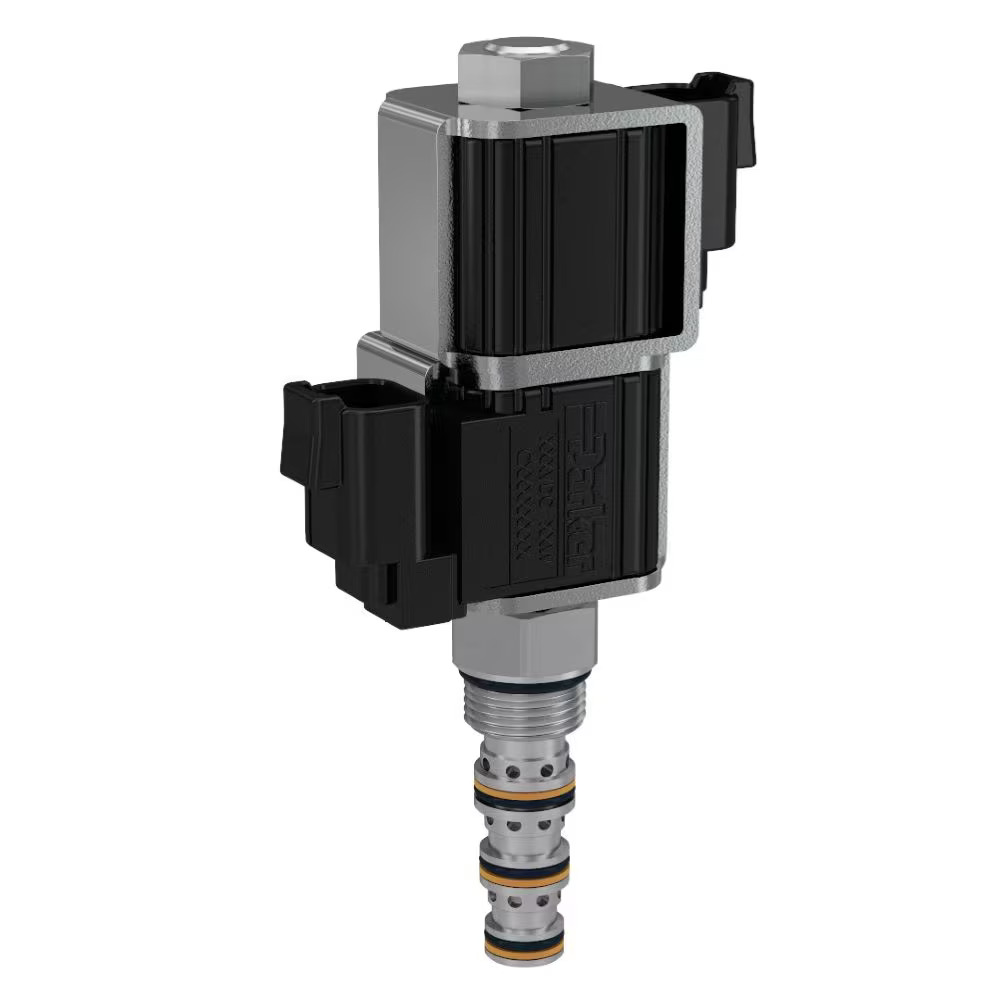 4 Way 3 Position Spool Type Solenoid Valve 3.5 GAL/MIN 13 L/MIN Tandem Center Electrical