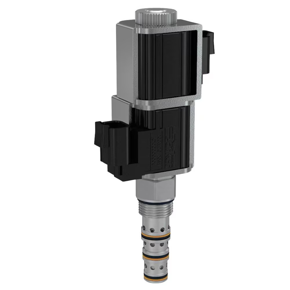 4 Way 3 Position Spool Type Solenoid Valve 11 GAL/MIN 42 L/MIN Closed Center Electrical