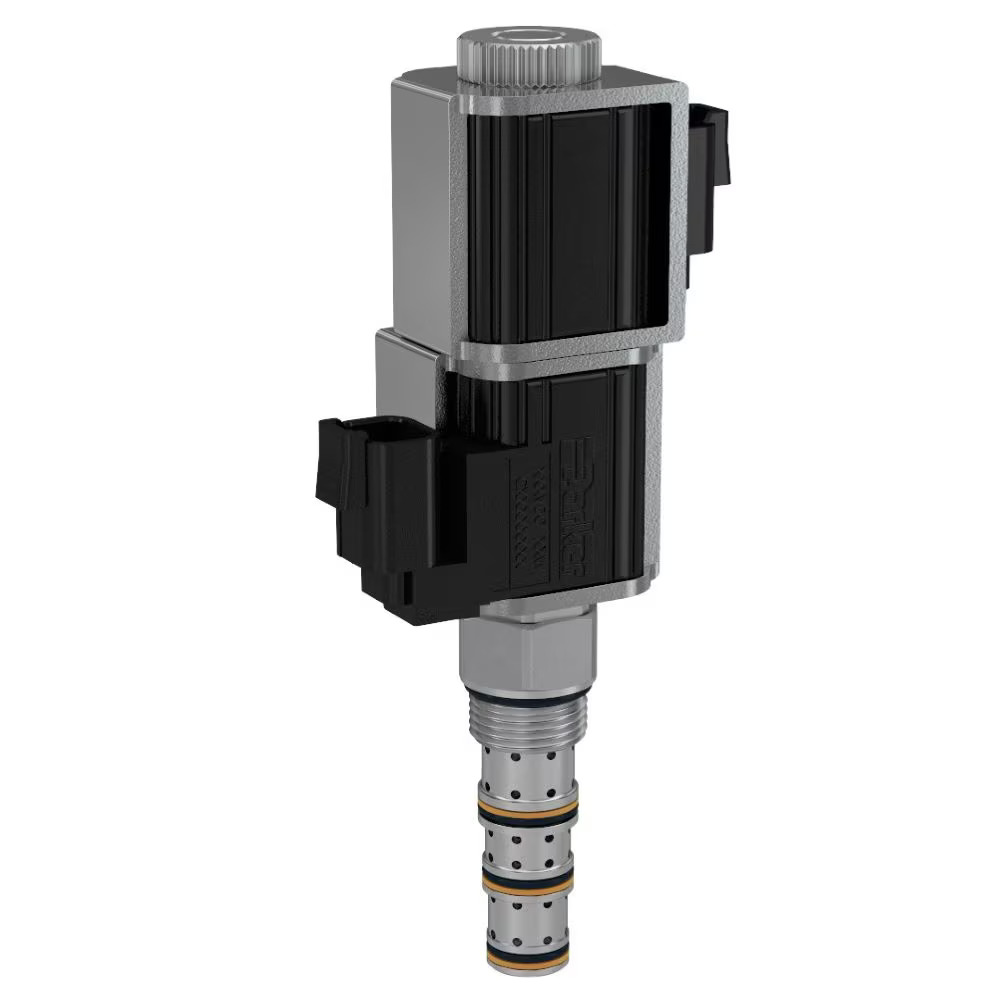 4 Way 3 Position Spool Type Solenoid Valve 11 GAL/MIN 42 L/MIN Tandem Center Electrical