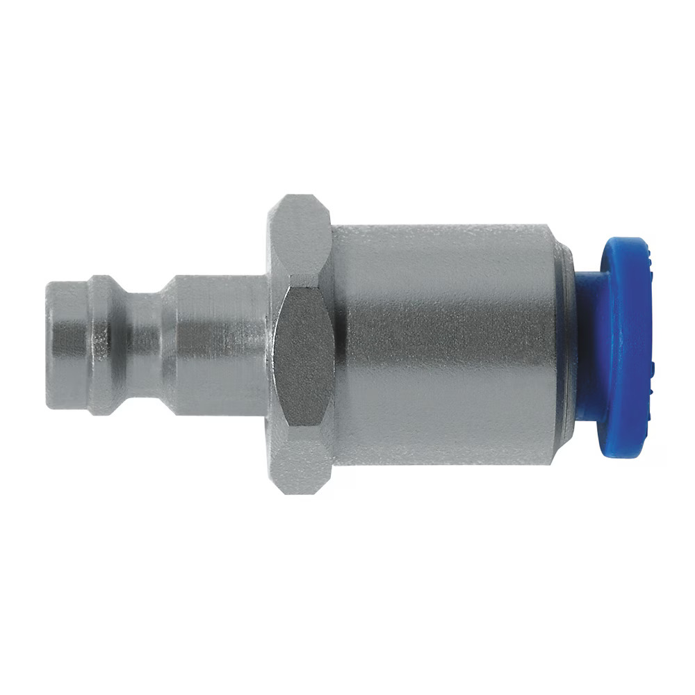 Serie 21  Straight-Through Han Lynkobling (uden ventil) - Push-In - Messing