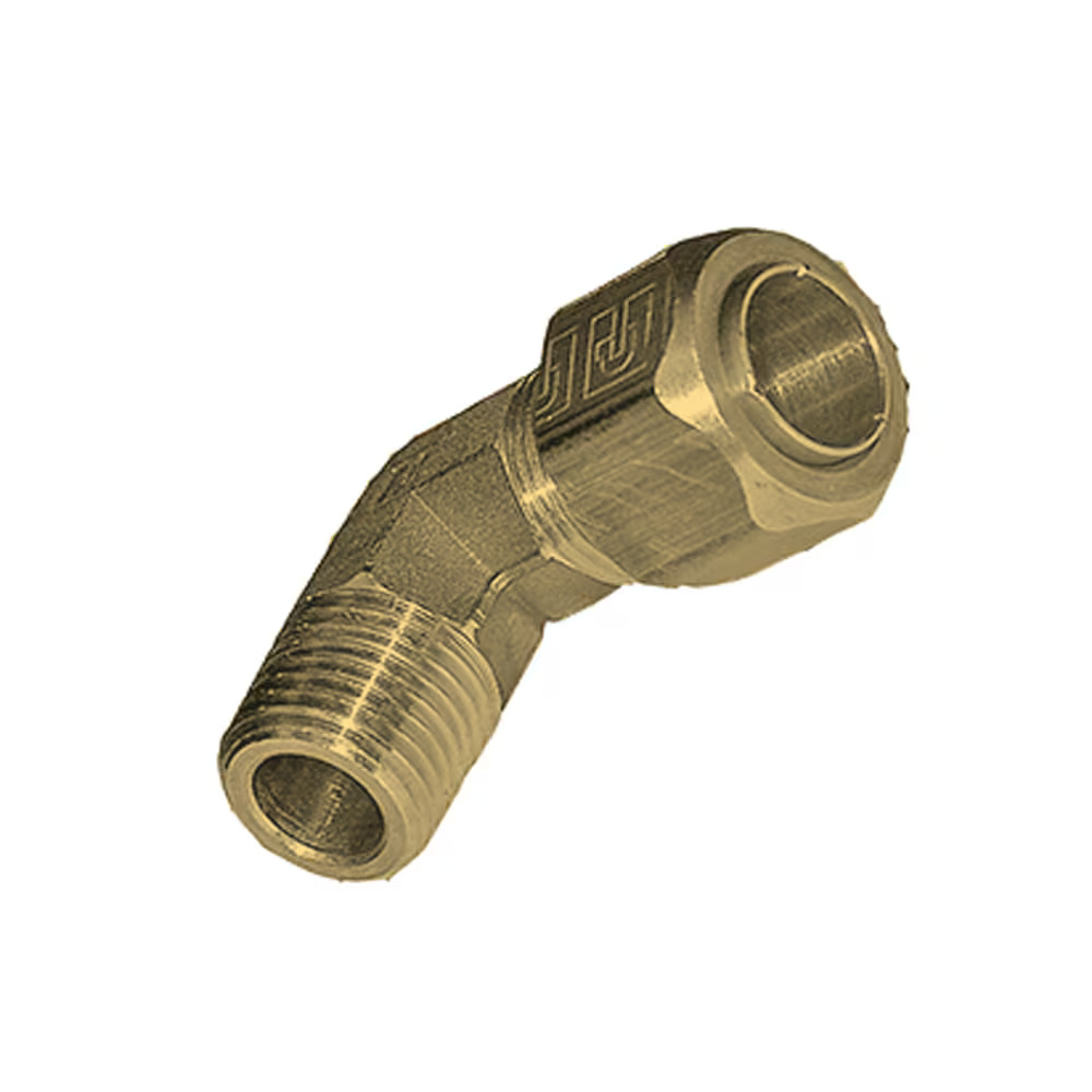 Brass Compression Fittings MALE STUD ELBOW THREAD BPST