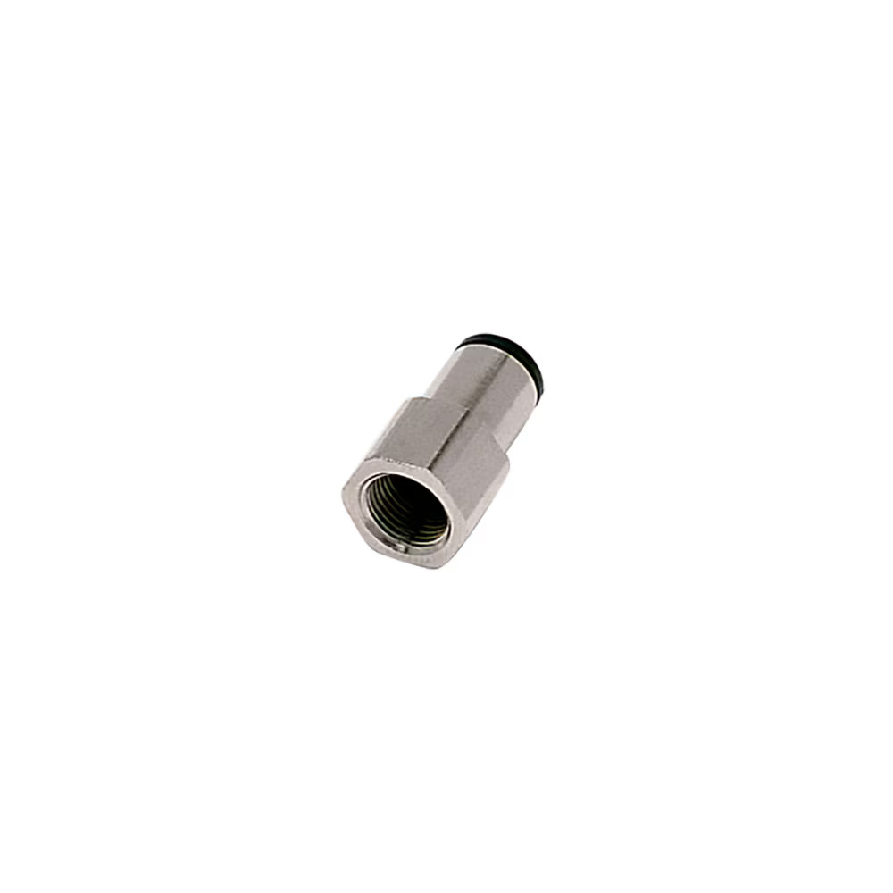 LIQUIfit® Push-In Fittings with Metal Adaptors Straight Female BSPP