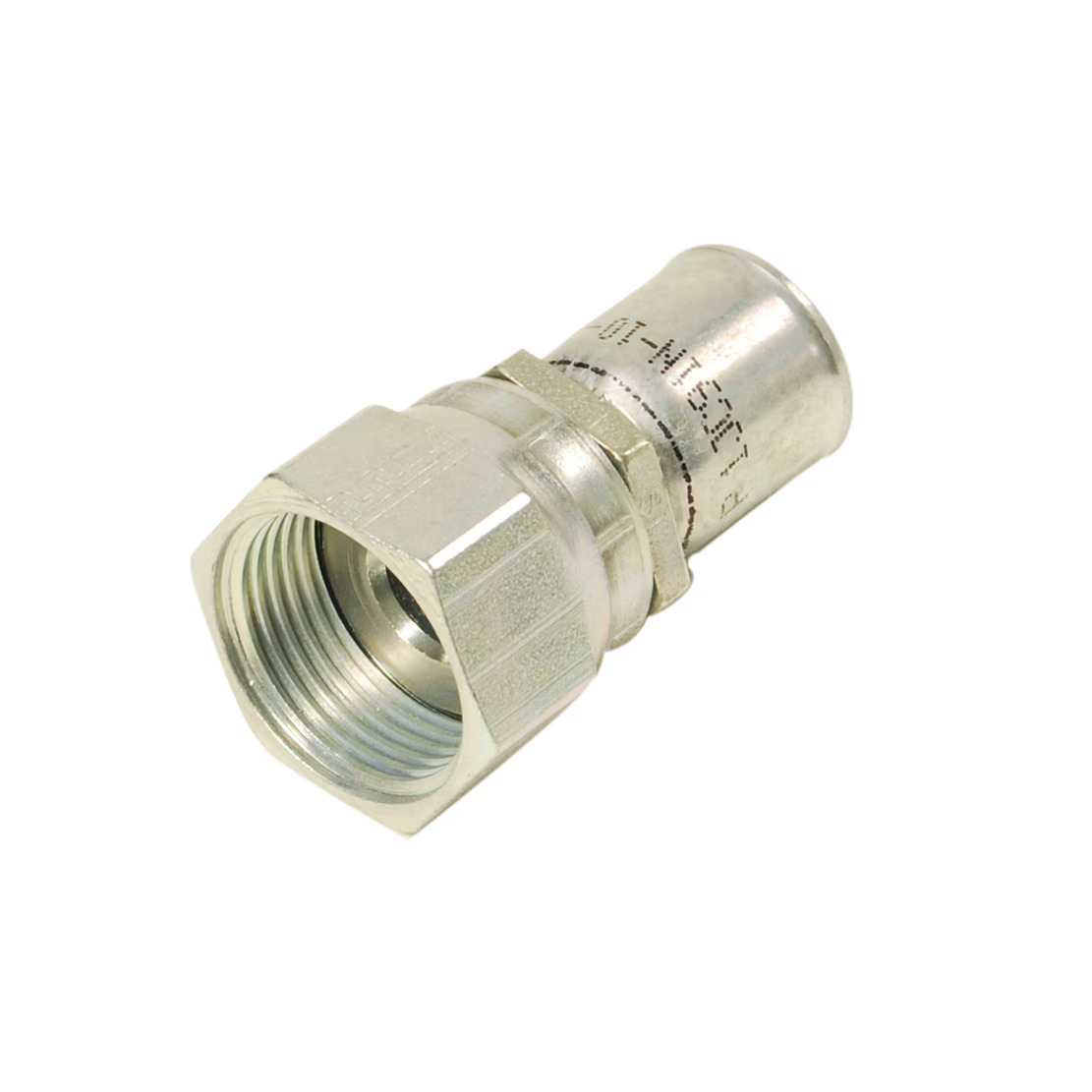 Permanent Fittings for PTFE Hose - 91/91N Female Seal-Lok - Swivel - Straight - Short