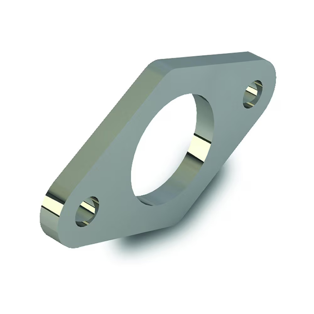 Flange for pneumatisk cylinder, type MF8 for Ø10mm to Ø25mm