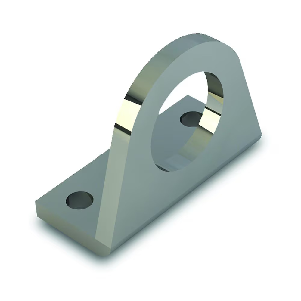 Fodbeslag til pneumatisk cylinder Ø10-Ø25 type MS3