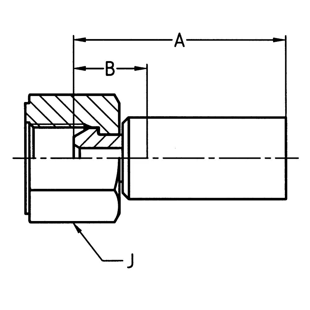 Crimped Thermoplastic UHP Hose Fittings, 3X Series 92