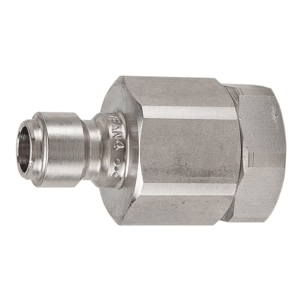 Vacuum and Medium Pressure Quick Couplings - EA Series Male Nipple Female NPSF