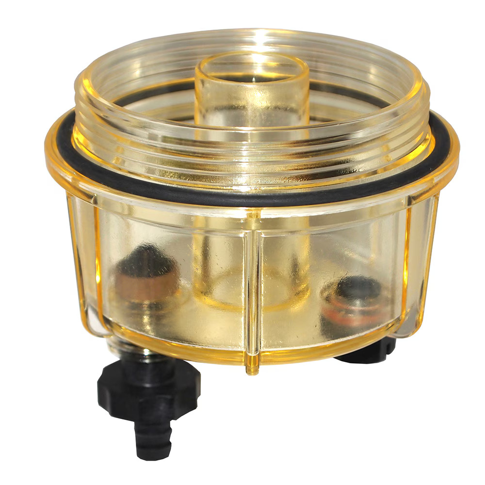 Fuel Spin-on Bowl and Water Sensor Kits - Racor Clear Bowl