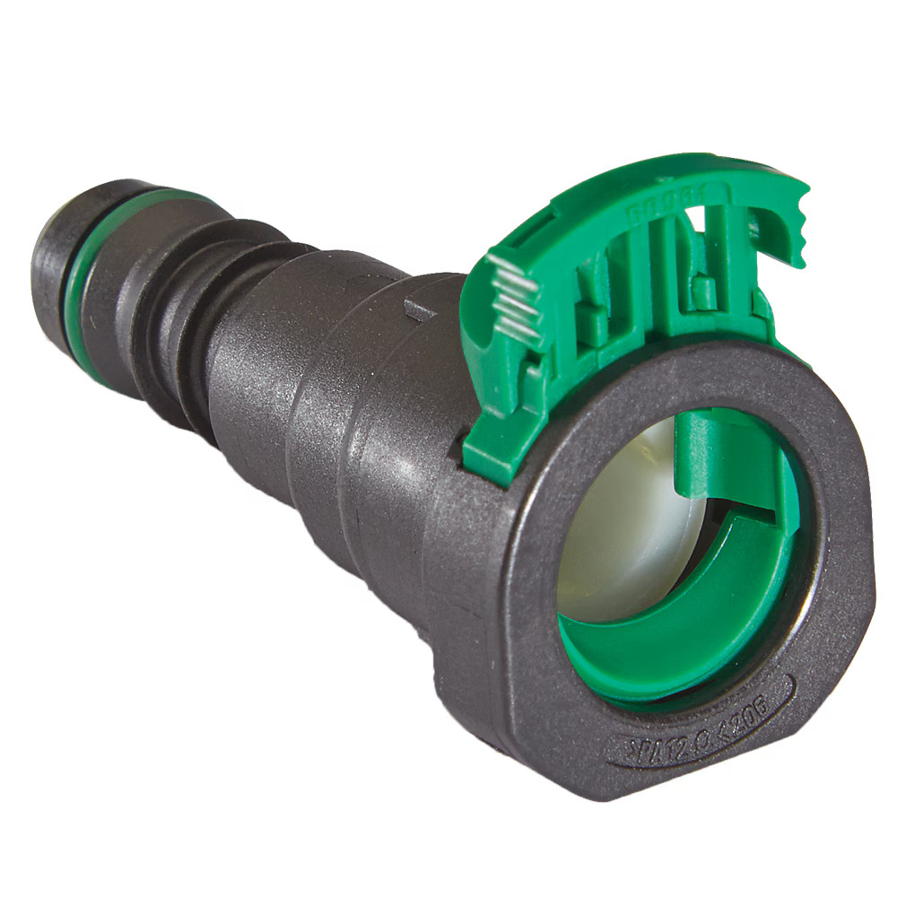 SAE J2044 Push-to-Connect Fittings, Safe Lock Straight SAE J2044 to Barb