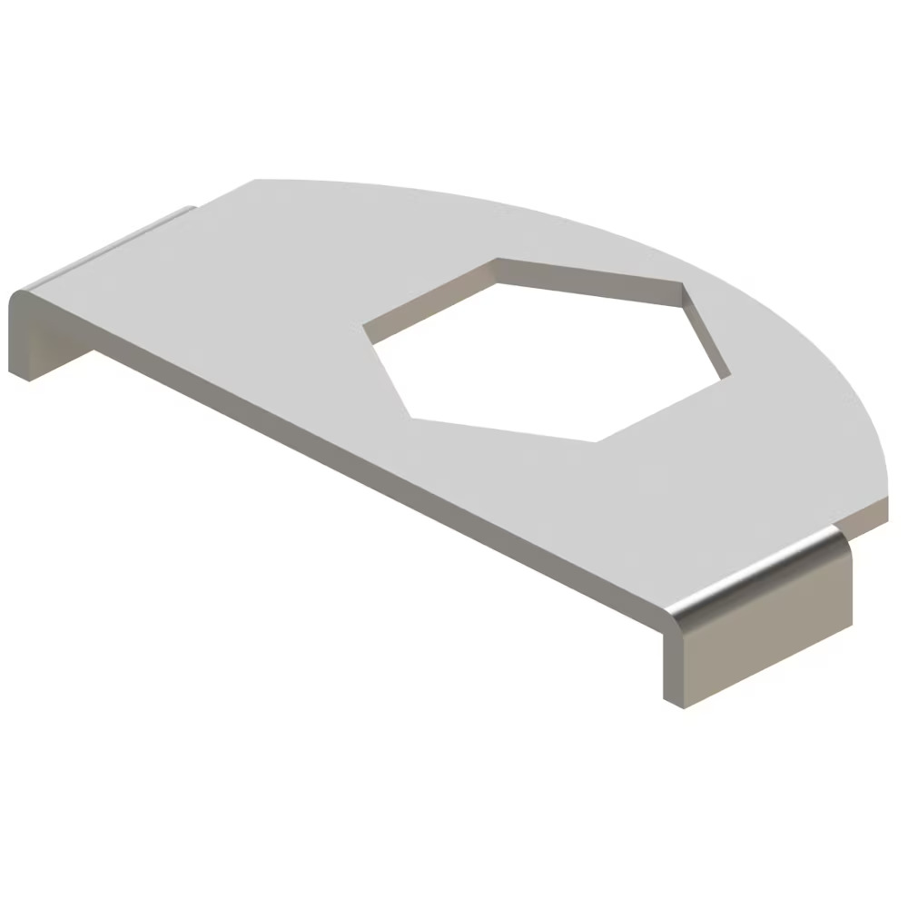 Clamps - Series A, Light Series (DIN 3015-1) Stainless Steel W5 (1.4401 or 1.4571 n/a Locking plate