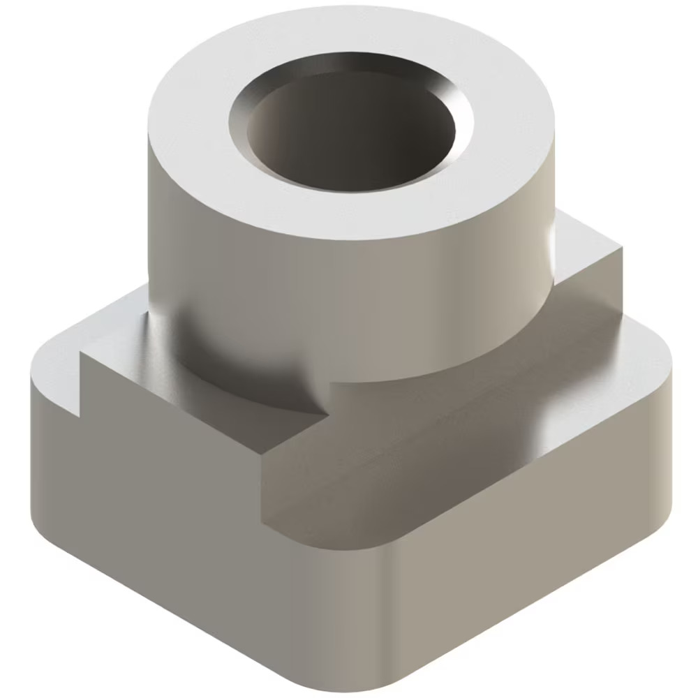Clamps - Series C, Heavy Series (DIN 3015-2) Stainless Steel W5 (1.4401 or 1.4571 n/a Rail nut