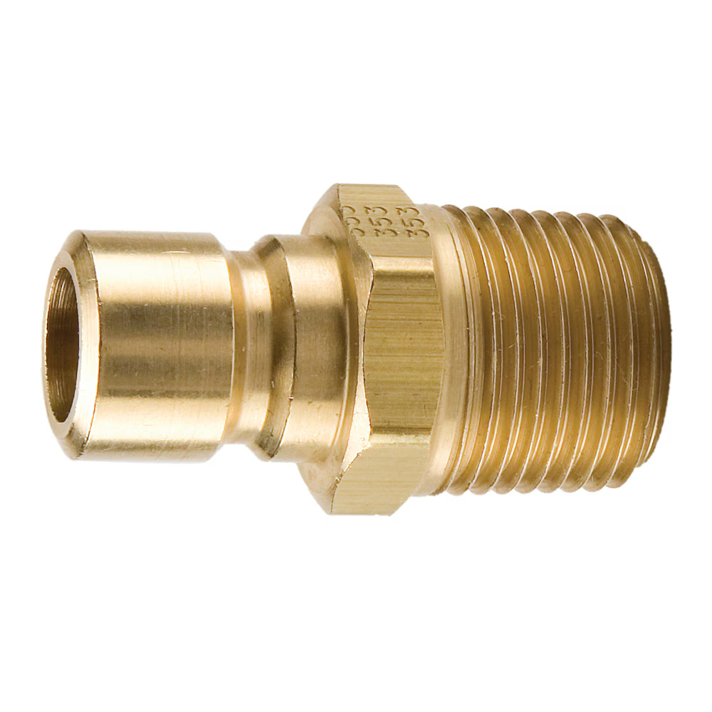 Mold Coolant Quick Couplings - Moldmate Series Male Nipple Unvalved Male NPTF