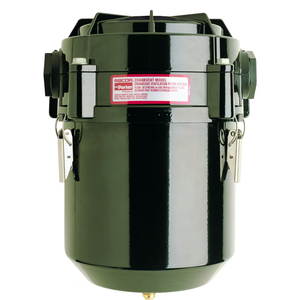 Crankcase Ventilation Systems (Open or Closed) – Racor CCV and CV Series Open System