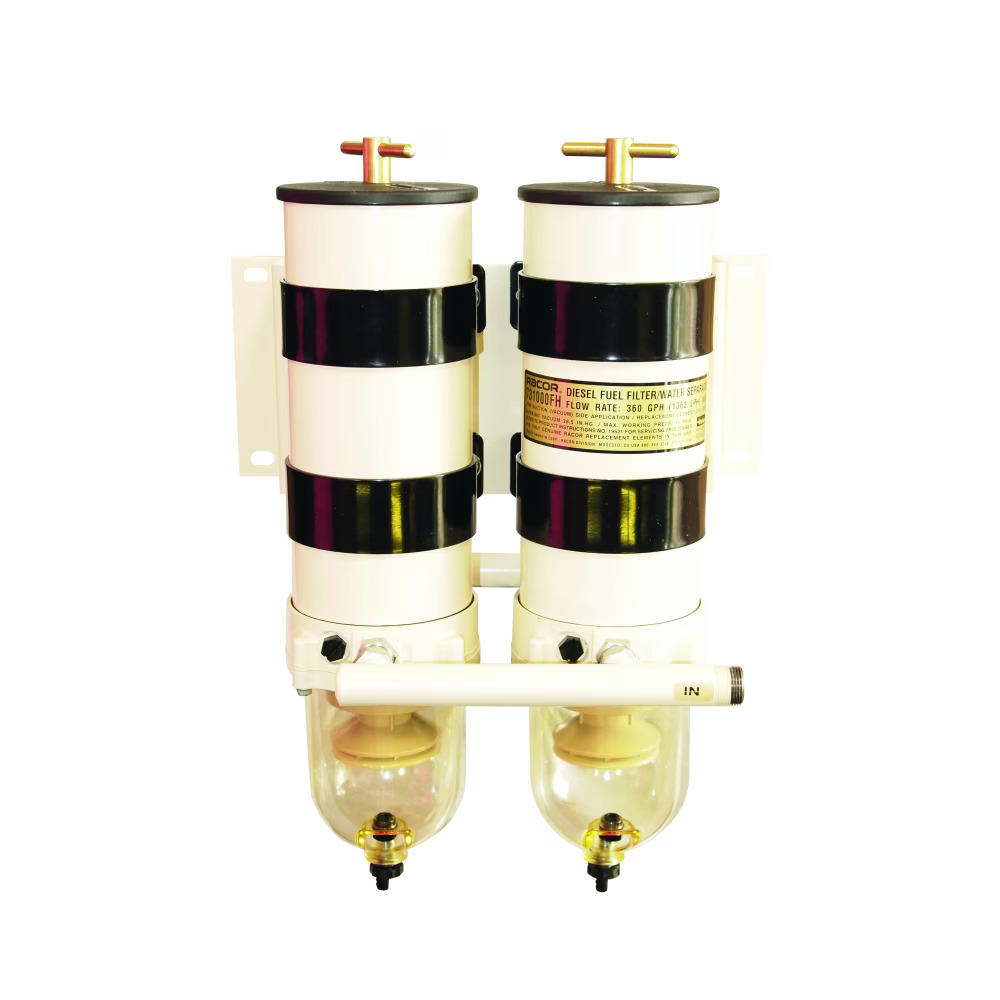 Fuel Filter Water Separator – Racor Turbine Series 731000 Dual Turbine Assembly