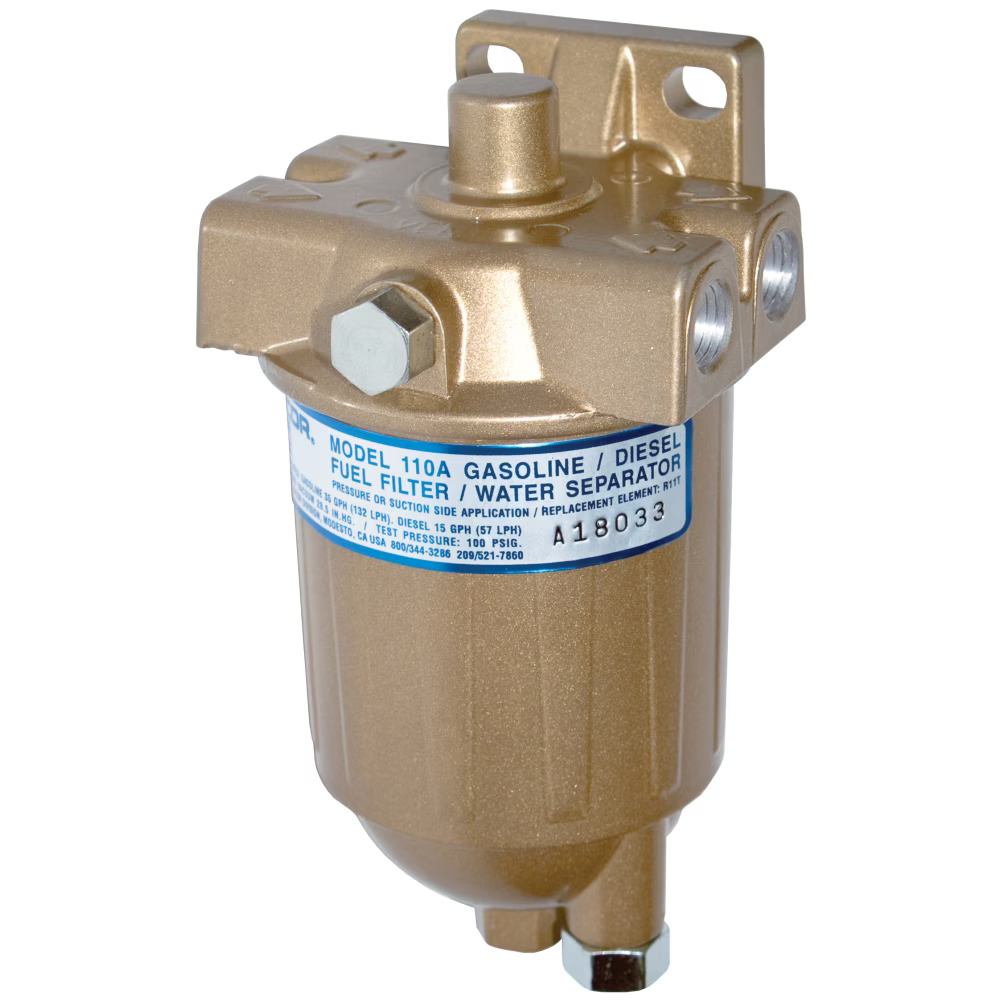 High Pressure Fuel Filter / Water Separator – Racor 110A Series 100