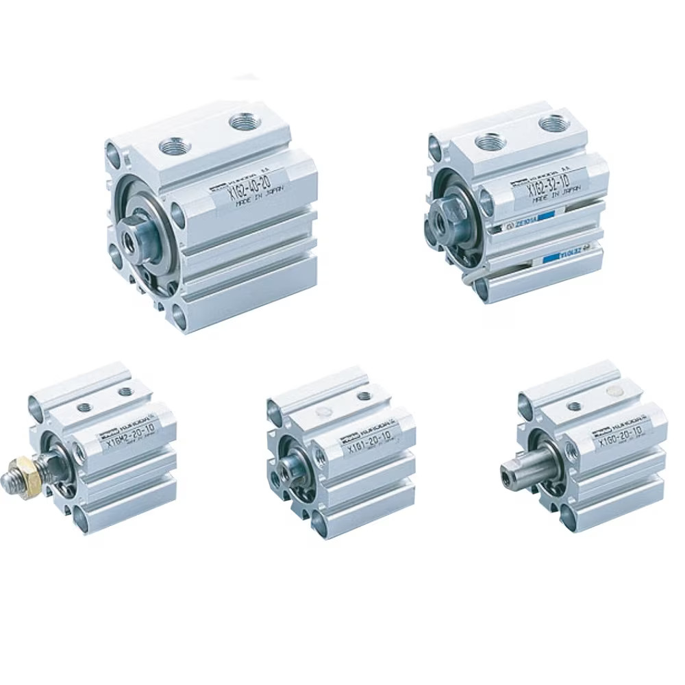 P10S-7 Square Body Compact Cylinder - economical, space-saving design, suitable for a variety of applications. Adjustable Stroke Cylinder