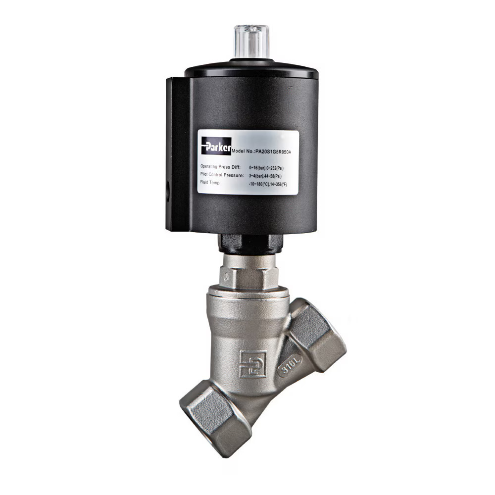 PA Series Angle Seat Valves