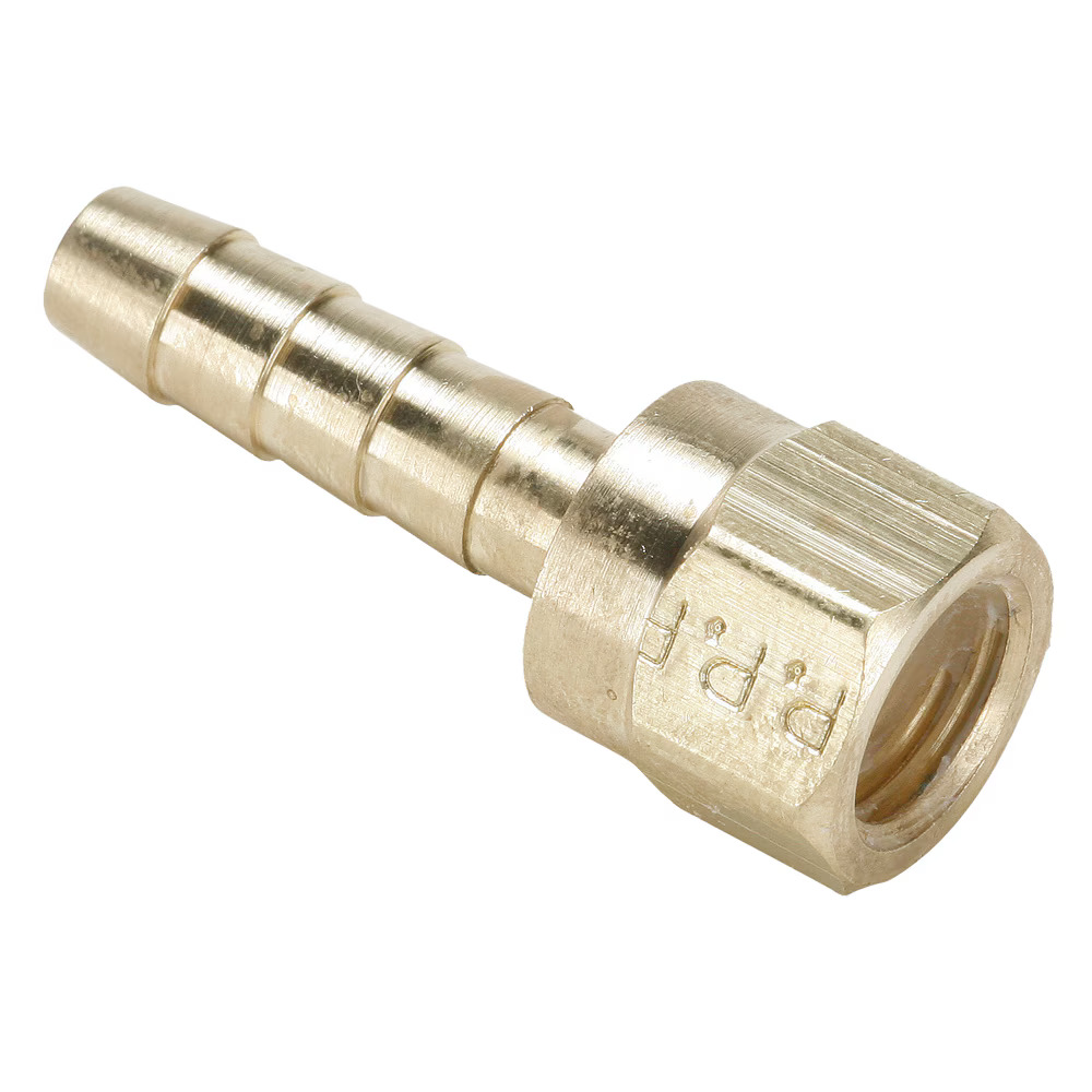 Brass Hose Barb Fittings Swivel Female Ball-End