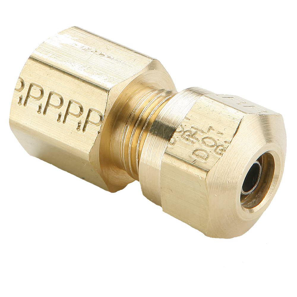 Air Brake D.O.T. Compression Style Fittings for J844 Tubing - NTA Connector Tube to Female Pipe