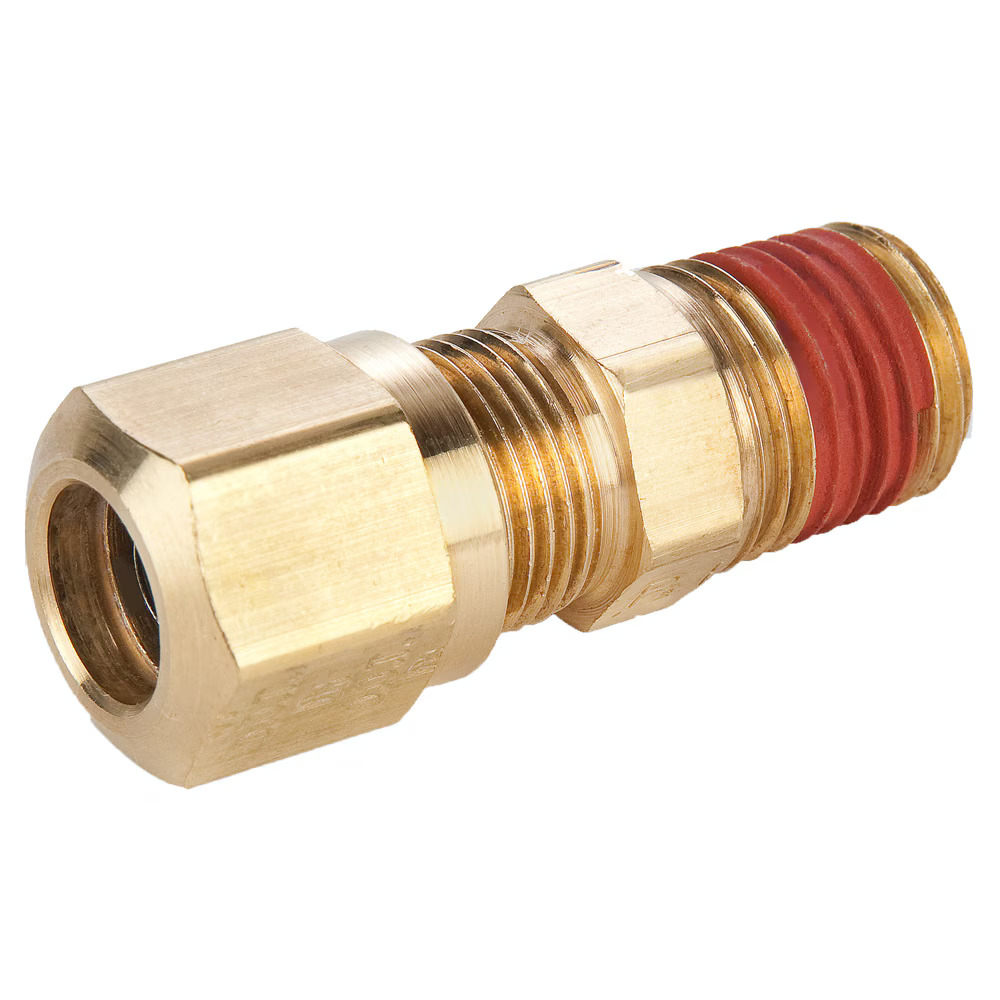 Air Brake D.O.T. Compression Style Fittings for J844 Tubing - NTA Connector Tube to Pipe