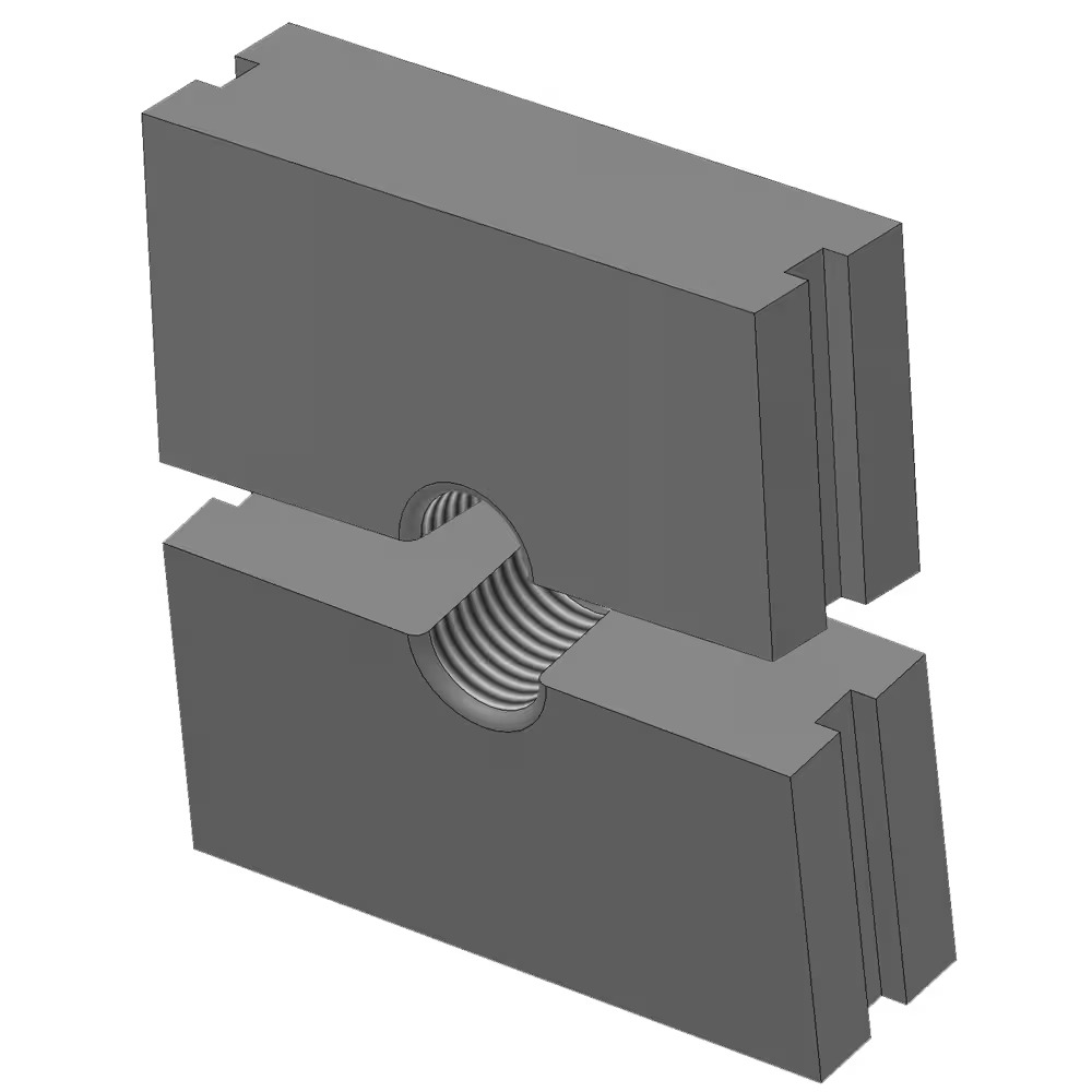 Parflange 170 flaring machines and tooling Clamping die set