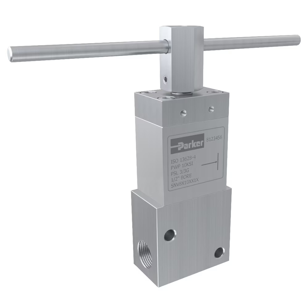 Subsea Needle valve, Non-Rising, Non-Rotating Stem
