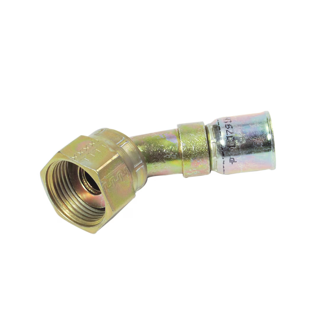 Permanent Fittings for PTFE Hose - 91/91N Female Seal-Lok - Swivel - 45° Elbow