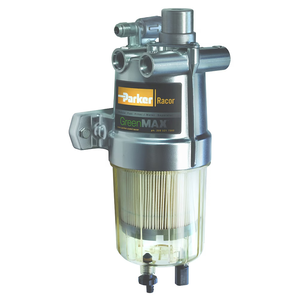 Fuel Filter / Water Separator with Integrated Fuel Heater – Racor GreenMAX™ Series