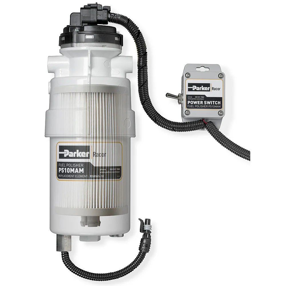 Pump and Filter Fuel Polishing System – Racor P510MAM Series Fitting Adapter