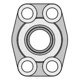 4-Bolt Hydraulic Flanges and Components Block Adapter Kit O-Ring Face