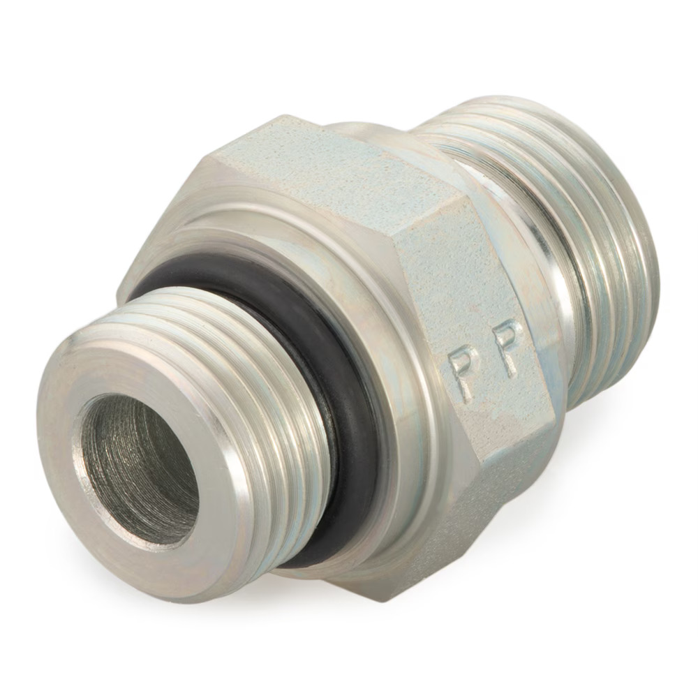 Pipe Fittings and Port Adapters Straight Male SAE-ORB Male BSPP-ED na SAE-ORB TO BSPP-ED