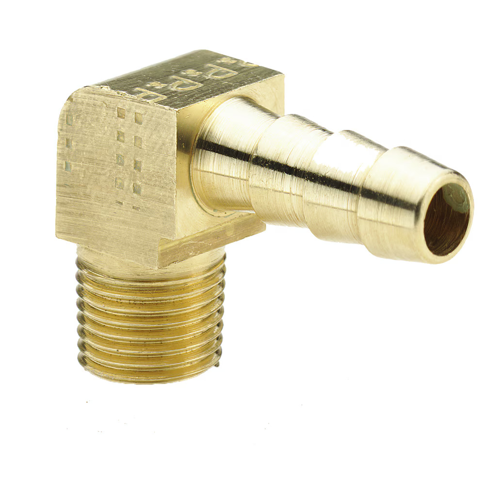 Brass Hose Barb Fittings Elbow 90°