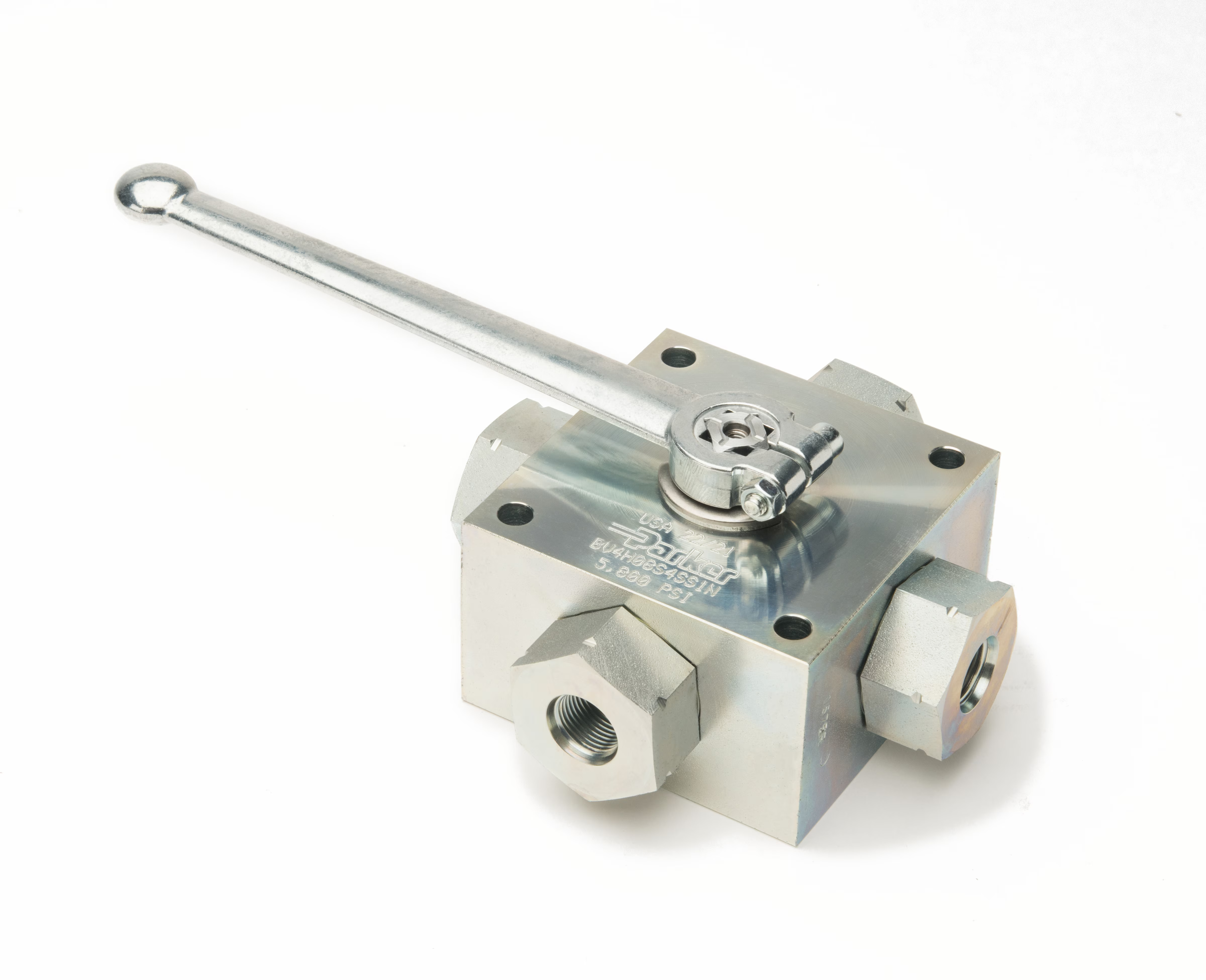 2-way, 3-way, 4-way High Pressure Ball Valves – BV Series 4-Way High Pressure