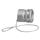 Protective Dust Caps and Plugs (Molded and Metal) for Quick Couplings Snap-tite H Series Nipple Pressure Cap