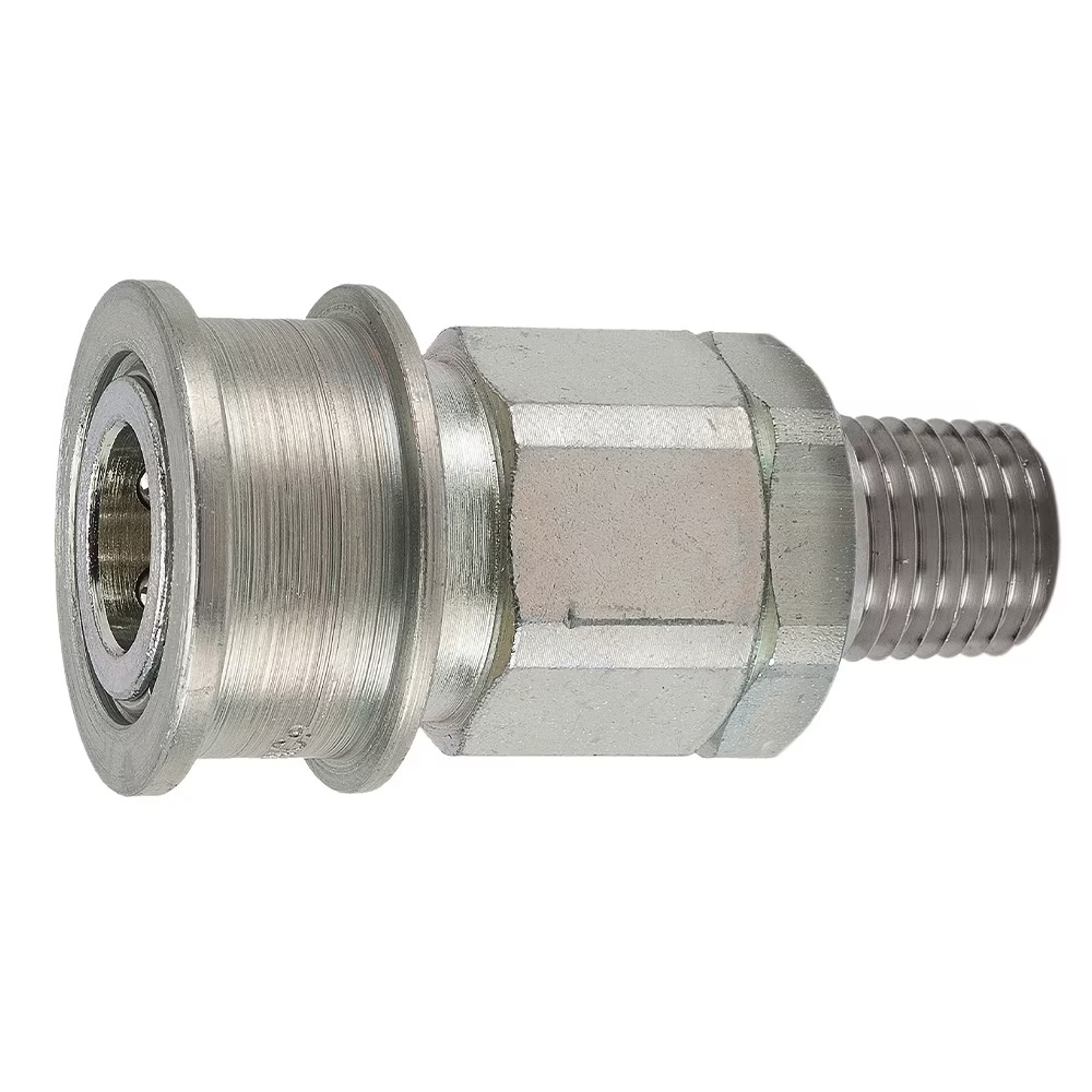 Vacuum and Medium Pressure Quick Couplings - EA Series Female Coupler Male NPTF