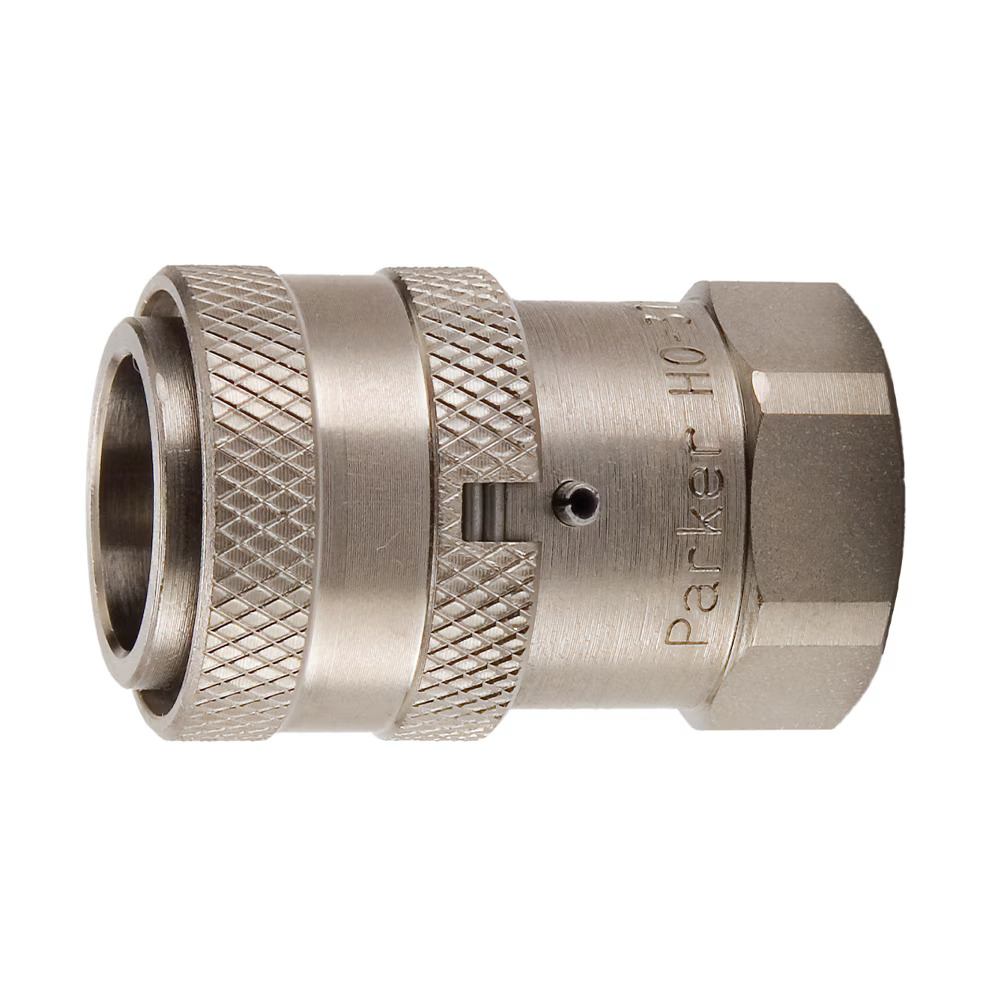 High Pressure, High Flow, Steel Quick Couplings with Sleeve Lock  - HO Series Female Coupler