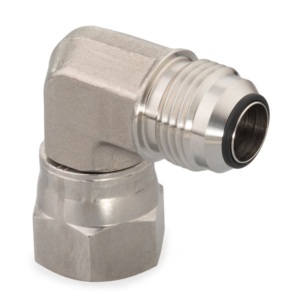 Triple-Lok® 2 Soft Seal 37° Flare JIC Tube Fittings and Adapters 90° Elbow Female 37° Flare Swivel