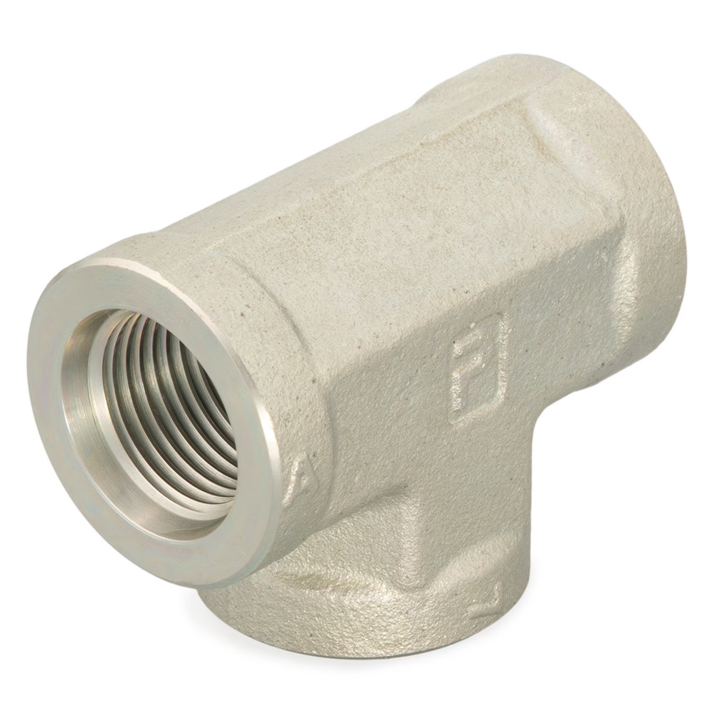 Pipe Fittings and Port Adapters Tee Female SAE-ORB Female SAE-ORB Female SAE-ORB Female Straight Thread Tee