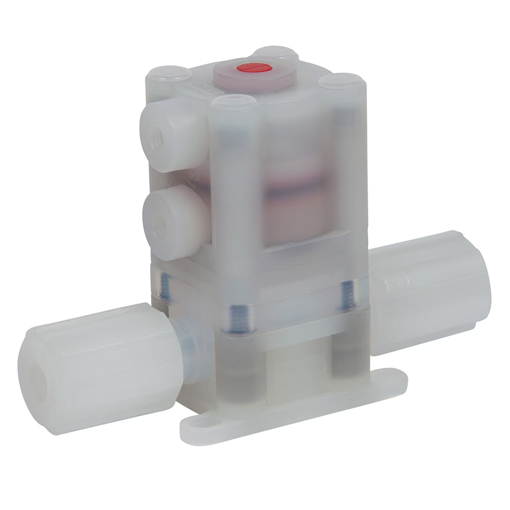 Ultra High Purity Fluoropolymer (PFA) Valves - 22 Series Pnuematic-Normally Closed