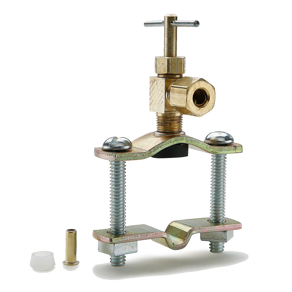 Brass Needle Valve, Low Pressure  - NV Series 90? Elbow Tube to Pipe