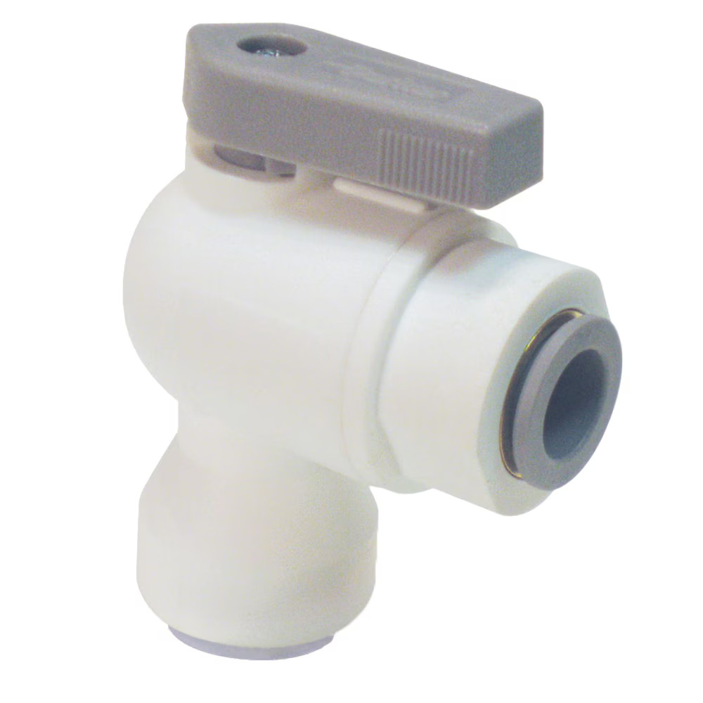 Polypropylene Ball Valves 90° Elbow Push-to-Connect Push-to-Connect N/A