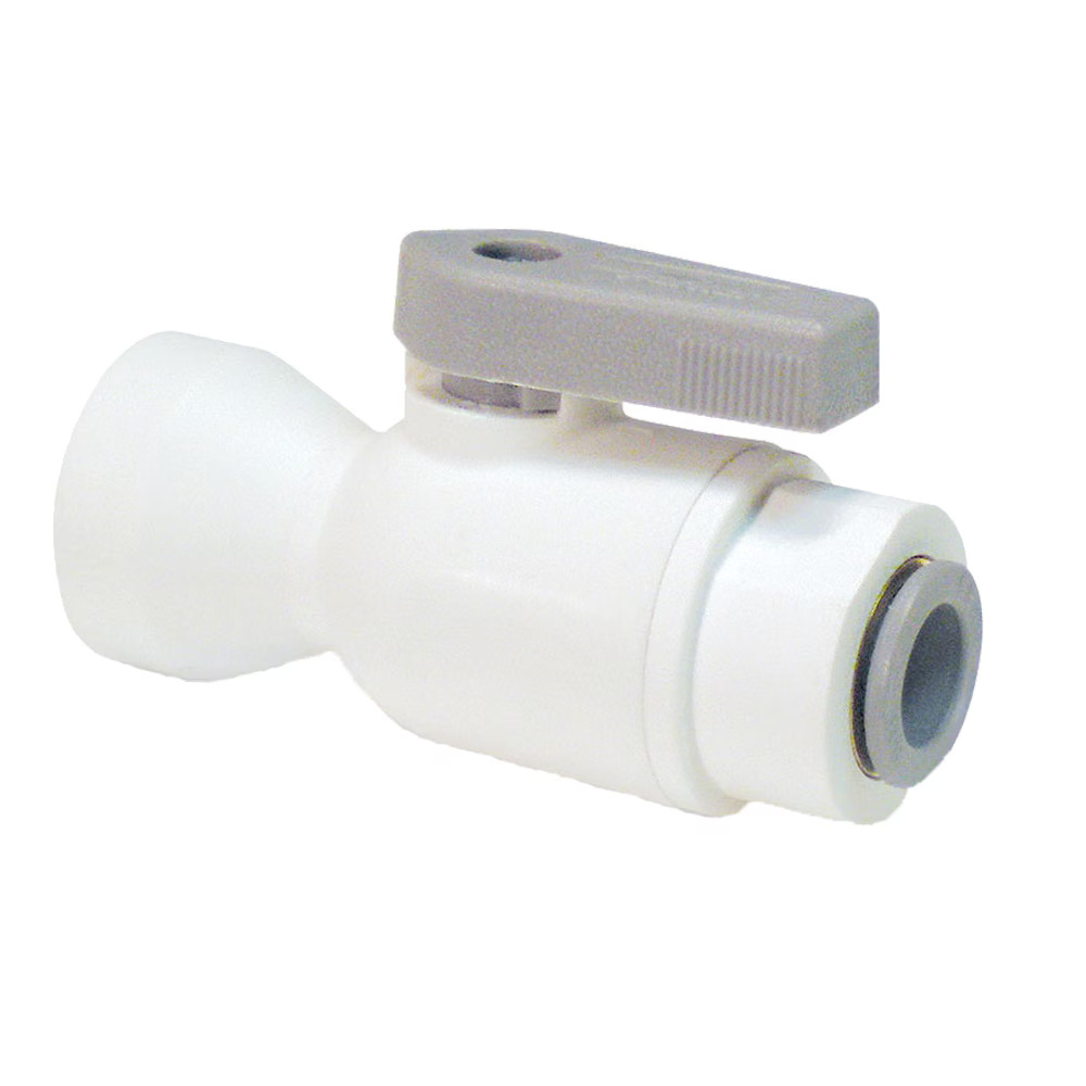 Polypropylene Ball Valves Connector Push-to-Connect Female NPT Thread N/A