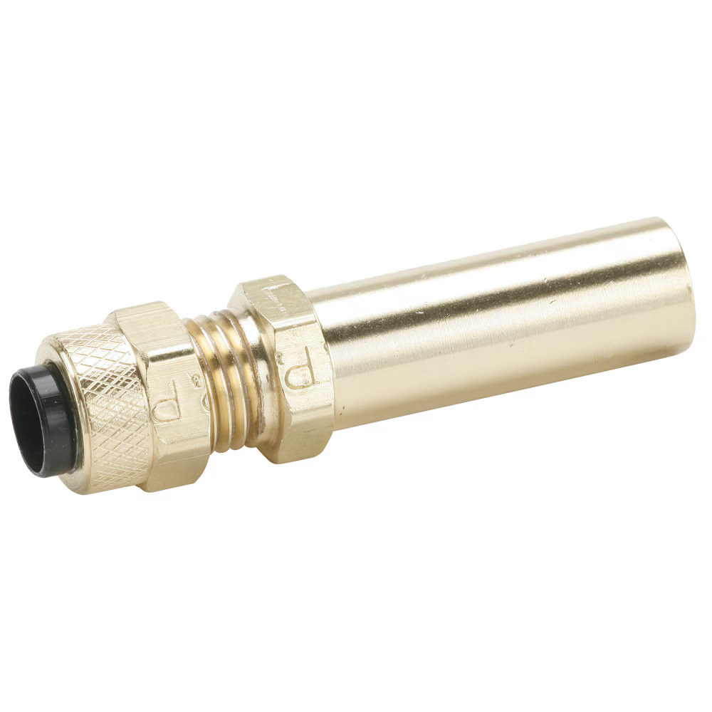 Brass Compression Fittings for Thermoplastic and Soft Metal Tubing - Poly-Tite. Tube Reducer Tube to Standpipe