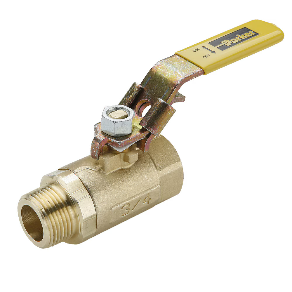 Industrial Brass Ball Valves In Line Female/Male