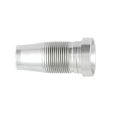 Field Attachable Hydraulic Hose Fitting - 22 Series Fittings Straight Female SAE 45° - Swivel