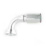Field Attachable Hydraulic Hose Fitting – 20 Series Fittings Elbow 90° SAE Code 61 Flange Head