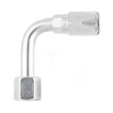 Field Attachable Hydraulic Hose Fitting – 20 Series Fittings Elbow 90° - Long Drop Female JIC 37° - Swivel