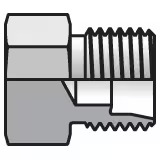 Intrulok® Brass Flareless Bite Type Fittings Plug Male Flareless Bite Type na na