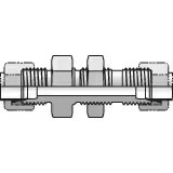 Intrulok® Brass Flareless Bite Type Fittings Straight Male Flareless Bite Type Male Flareless Bite Type Bulkhead na
